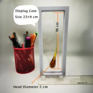 Large prince rupert's drop for sale-Amber